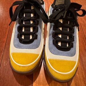 CHANEL Black and White Sneakers